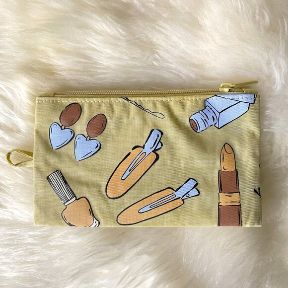 NWOT Baggu Go Pouch Small - Get Ready With Me (Butter) - Picture 3 of 5